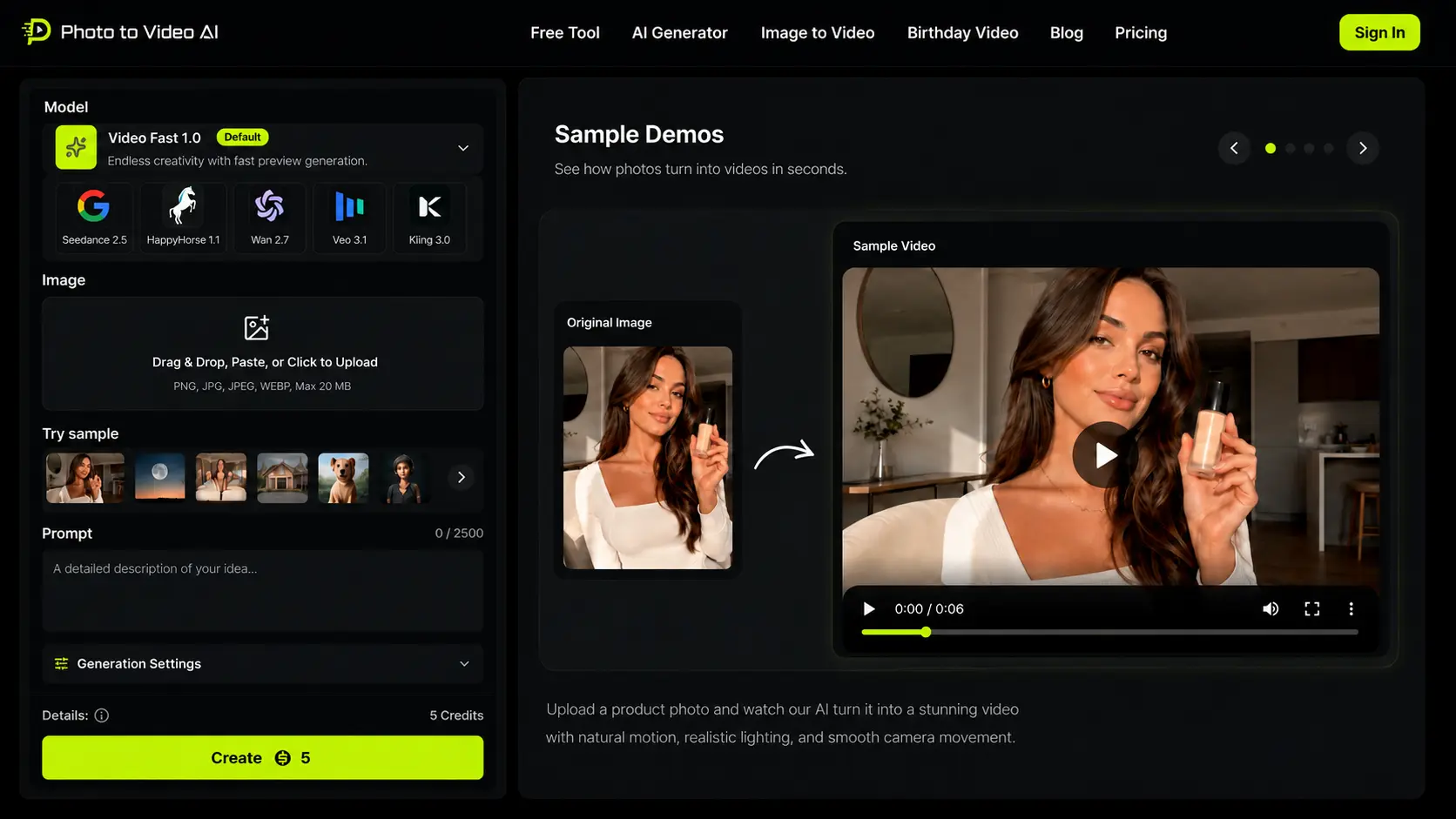 Photo to Video AI